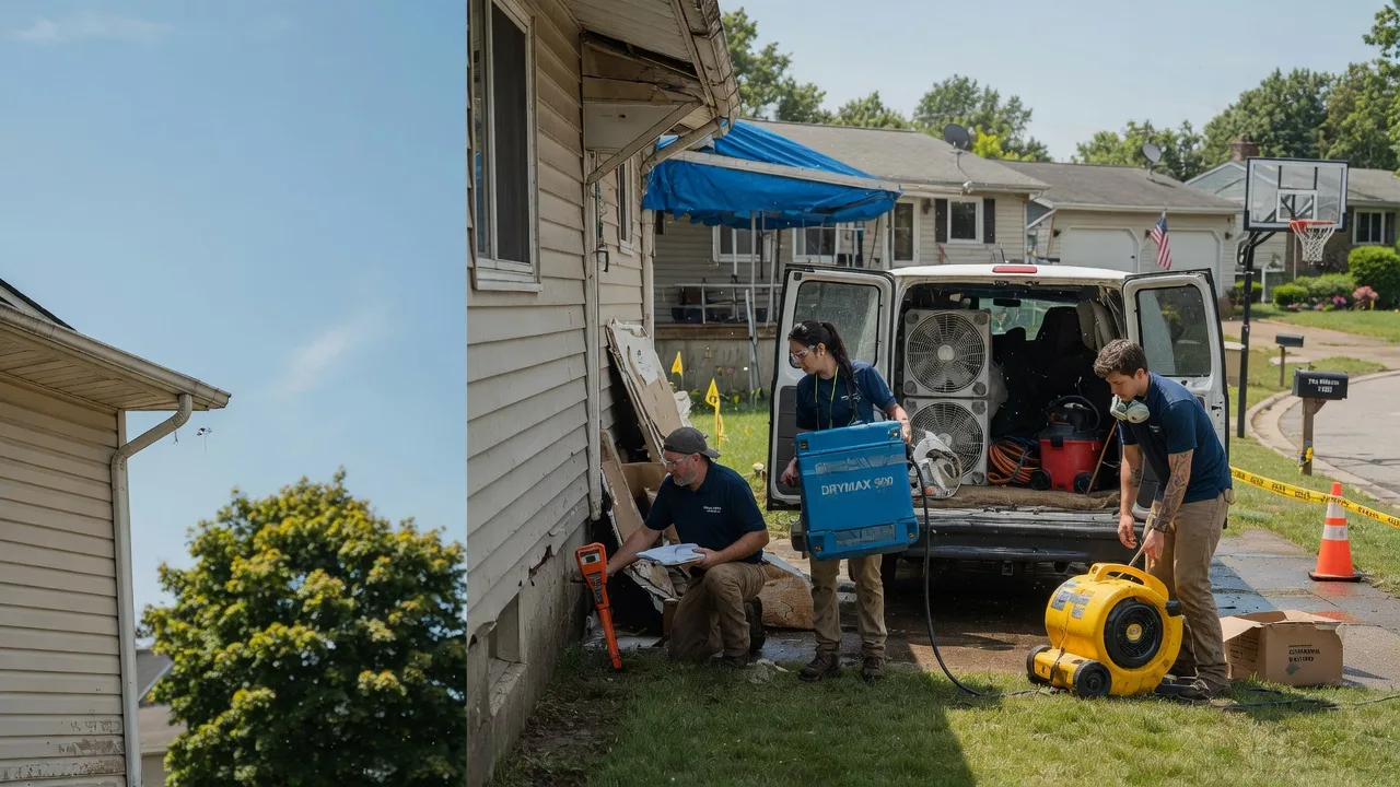Ceiling Leak Cleanup in Somers, IA near me