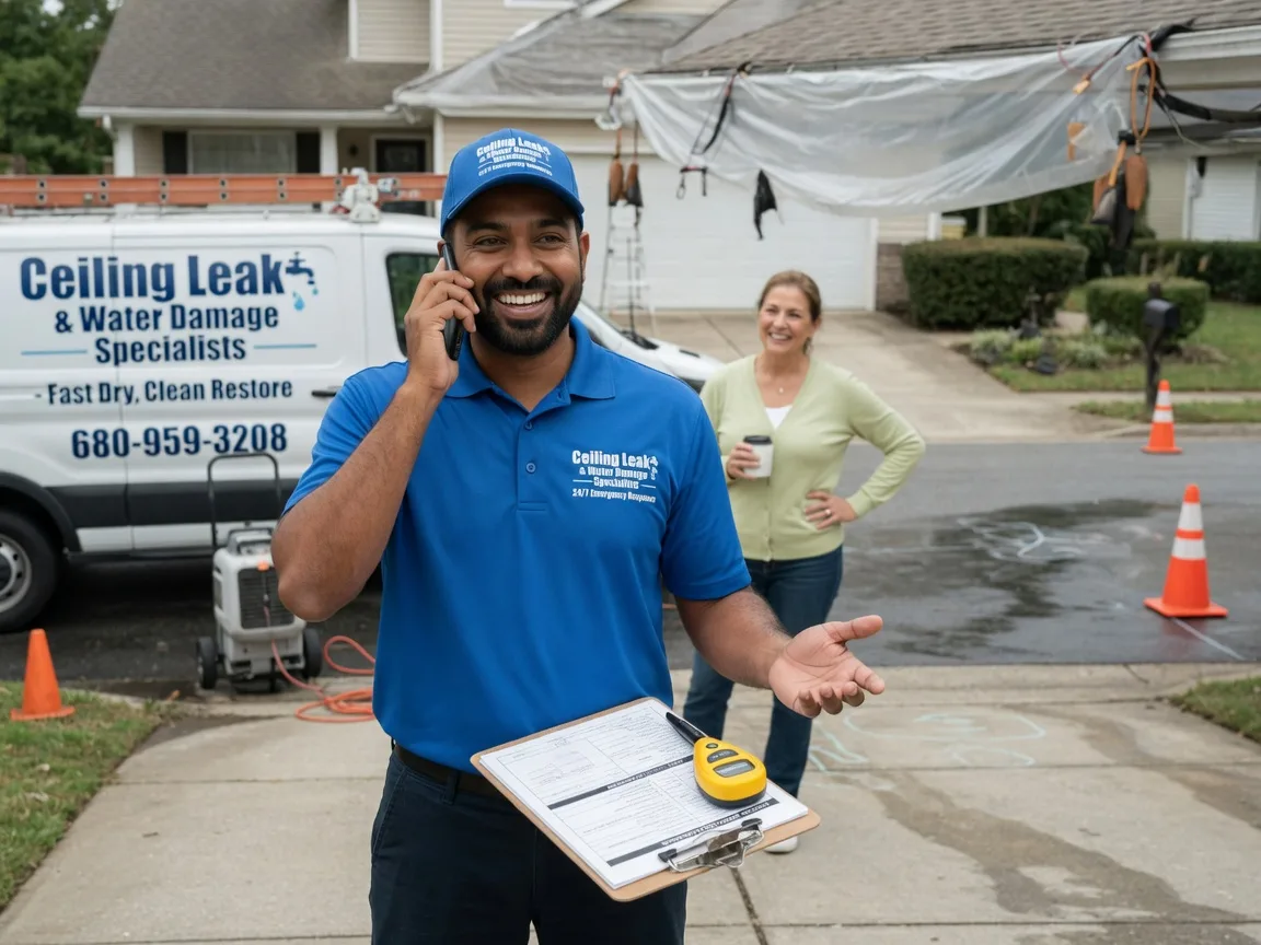 Ceiling Leak Cleanup Somers, IA FAQs